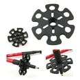 thumbnail image 3 of SHINYPASING Protecteurs de Bâtons de Randonnée 10 Pcs Support Supplémentaire en Caoutchouc Noir pour Randonnée, 3 of 8