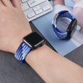 thumbnail image 4 of Adjustable Braided Solo Loop with Buckle Compatible With Apple Watch Band 42mm 44mm 45mm Soft Wristband Stretch Nylon Elastic Strap for iWatch Series, 4 of 4