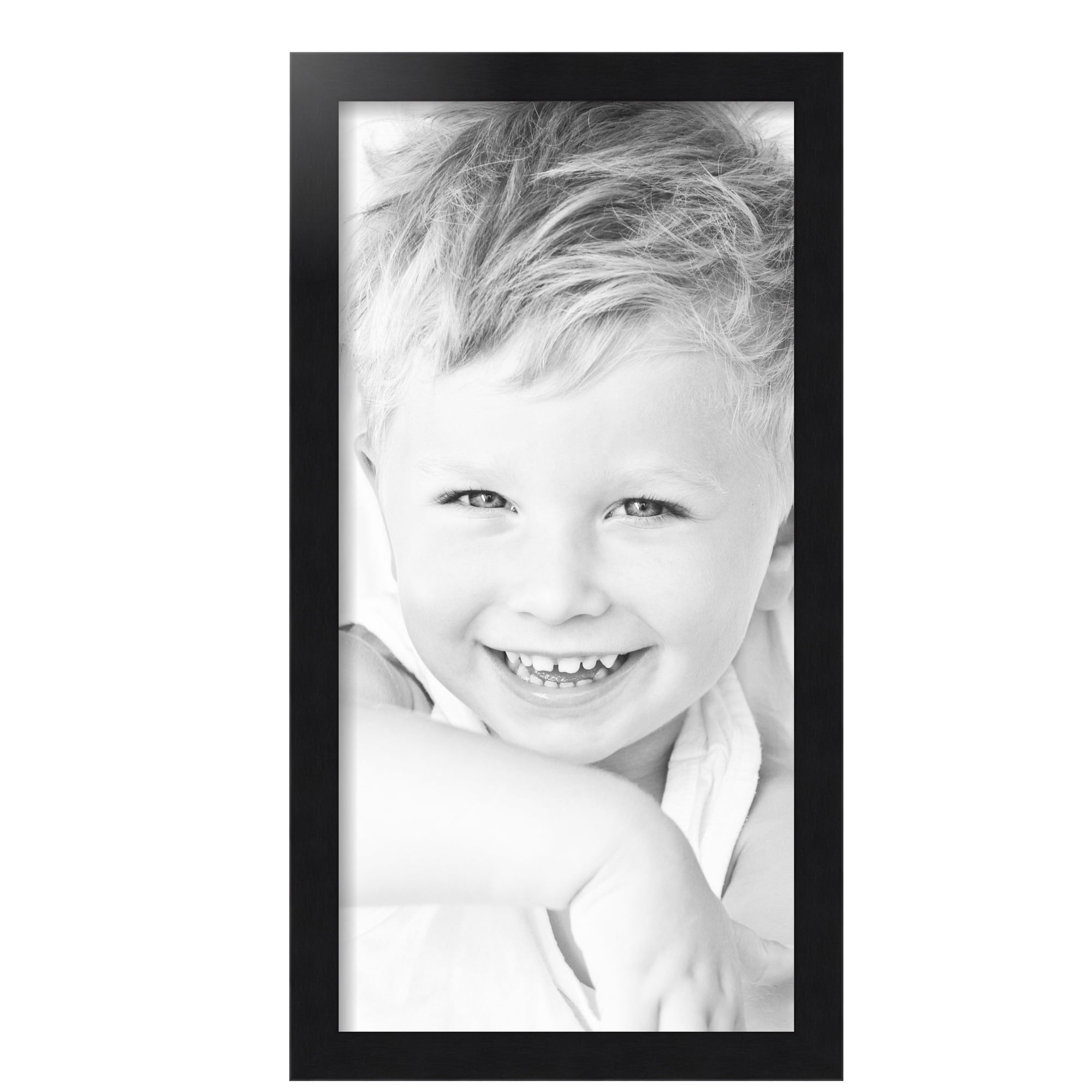 ArtToFrames 12" x 24" Black Steel Picture Frame, 12x24 inch Black MDF Poster Frame (WOM-4639), 3 Pack