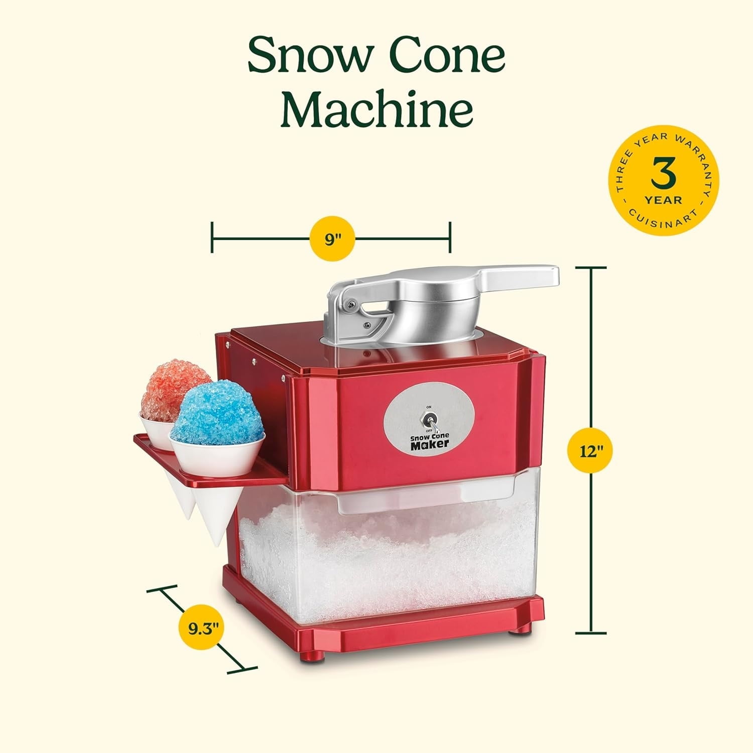 Snow Cone Maker SCM-10P1