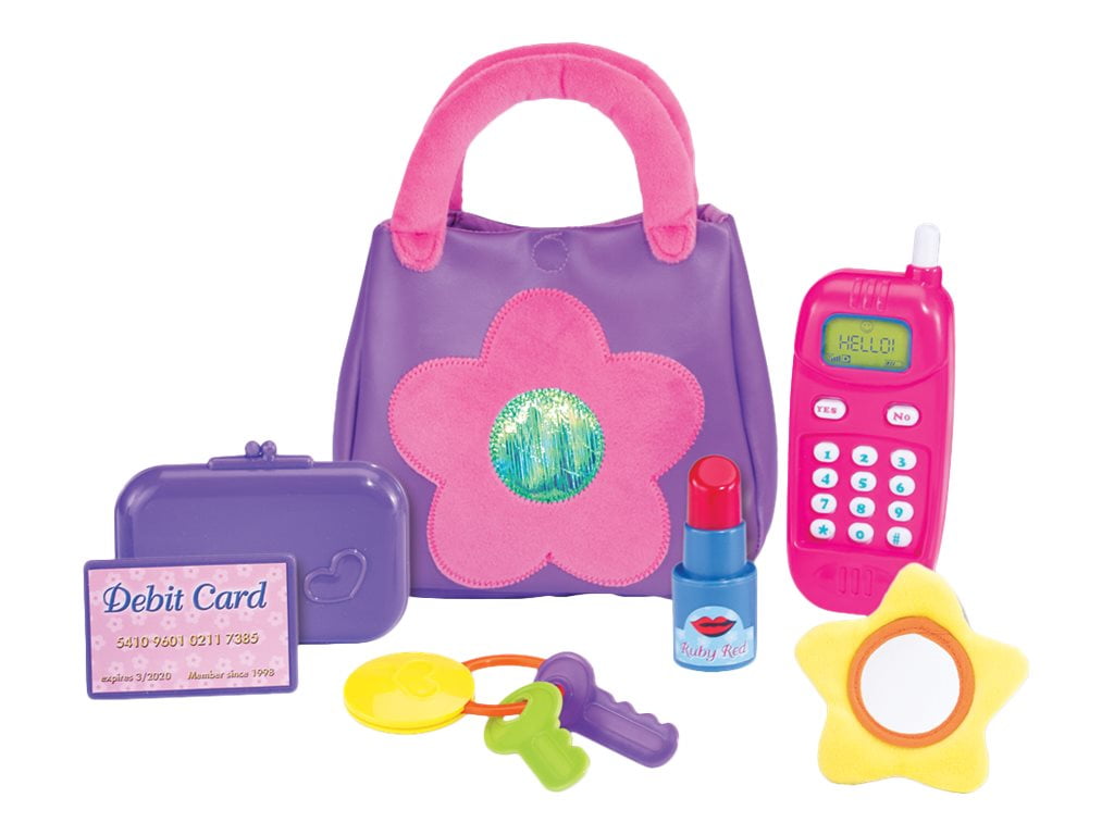For Toddlers and Preschoolers Kidoozie My First Purse Fun and Educational Encourages Safe Play 