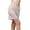 Khaki, variant on Women's Short Skirt Silk Knit Lace Solid Color Skirt Ruffle Skirt, Size M