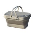 thumbnail image 1 of maskred Storage Case Picnic Supplies Foldable Box Multicolored Fine Workmanship Exquisite Camping Equipment Organizer Silver, 1 of 6