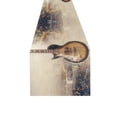 thumbnail image 3 of MYPOP Electric Music Guitar Table Runner Placemat 16x72 inches, Modern Sideways City Table Cloth for Office Kitchen Dining Wedding Party Home Decor, 3 of 6