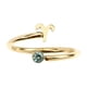 thumbnail image 1 of Zodiac Adjustable Open Ring for Women with Sparkly Zircon, 1 of 3