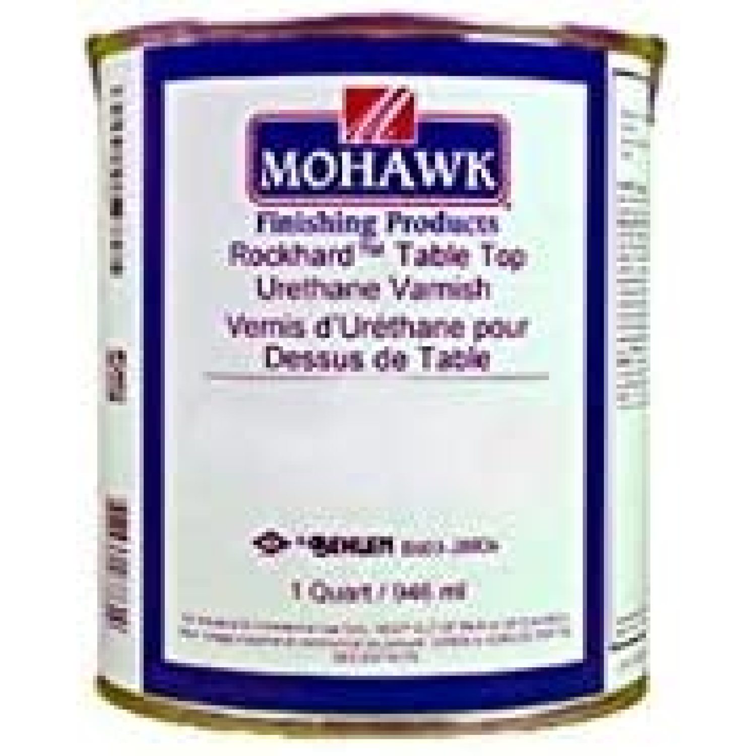 Mohawk Rockhard Table Top Urethane Varnish Satin, Hard finish that will