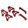 thumbnail image 1 of Accesori montaje de torres de choque denteras y traseras para Yk4102 10 o Trucks Crawler Rojo CUTICAT Soportes de torres de choque RC, 1 of 8