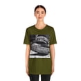 thumbnail image 3 of Zoomed Chuck Taylor All-Stars In Black & White Short Sleeve T-Shirt, 3 of 4