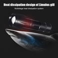 thumbnail image 3 of cámping Linterna USB Potente LED Antorcha Impermeable Al aire libre Camping Senderismo Luces JShteea El nuevo, 3 of 5