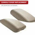 thumbnail image 4 of KBH Center Console Lid Armrest Cover for 2011-2020 Dodge Durango & Jeep Grand Cherokee, Leather Skin Upholstery Replacement for Car Accessories Interior, Beige, 4 of 6