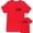 Red, variant on Men's Camp Staff Tee NR, Chest & Back, Red, 2XL