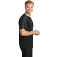 thumbnail image 3 of Sport-Tek CamoHex Colorblock Tee-XS (Black/ Iron Grey), 3 of 6
