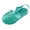 Green-12, variant on Toddler Girls Jelly Shoes Soft Unisex-Child Boys Jellies Sandals Rubber Sole Closed Toe Beach Summer Mary Jane