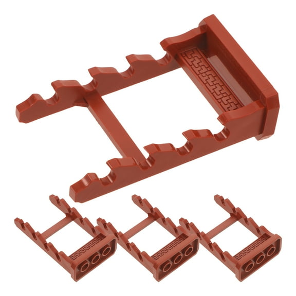 4 Pcs Mini Model Small Building Block Display Rack Stand