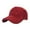 Red, variant on Korean Version Autumn and Winter Baseball Cap for Women Striped Corduroy Street Style Casual Hat for Daily Wear