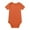 ZB Orange, variant on Baby Romper Unisex Solid Bodysuit Romper Blank Fashion Boys Girls Clothes Baby Bodysuit 0 Months-3 Months