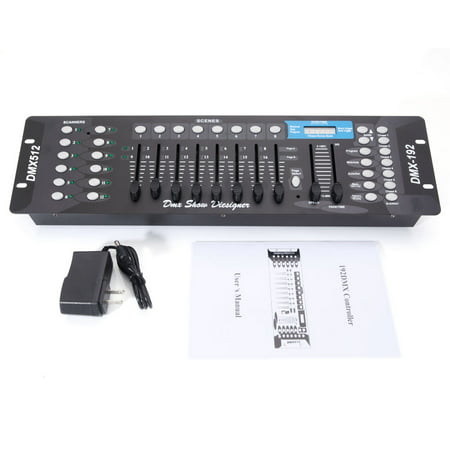 Ktaxon DMX 512 192 Channel Operator Console Controller for Stage DJ Party Lighting (Best Mobile Dj Lights 2019)