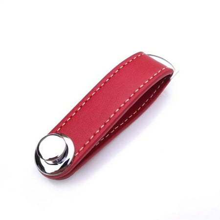 KABOER Portable Compact Keys Ring Smart Organizer Leather Clip Key Chain Pocket
