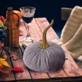 thumbnail image 2 of Velvet Pumpkins Fall Decor,Handmade Velvet Pumpkins Decor,Stuffed Fabric Pumpkins For Decorating Fake Pumpkins Harvest Pumpkin,Decorative Pumpkins For Halloween Thanksgiving Decorations(I), 2 of 4