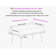 thumbnail image 2 of Mantel Para Mesa Rectangular Decoracion Comedor color cafe, 2 of 4