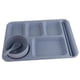 thumbnail image 2 of Bandeja de comida perfecl Dividida 5 compartimentos azul PP 36 cm x 26,5 cm, 2 of 8