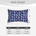 thumbnail image 4 of Pofeuu star Skull flower crystal Print Polyester Microfiber Plush Pillowcases, Super Soft and Cozy Pillow Case Covers with Envelop Closure（Pillow core not included）-20"x30", 4 of 6