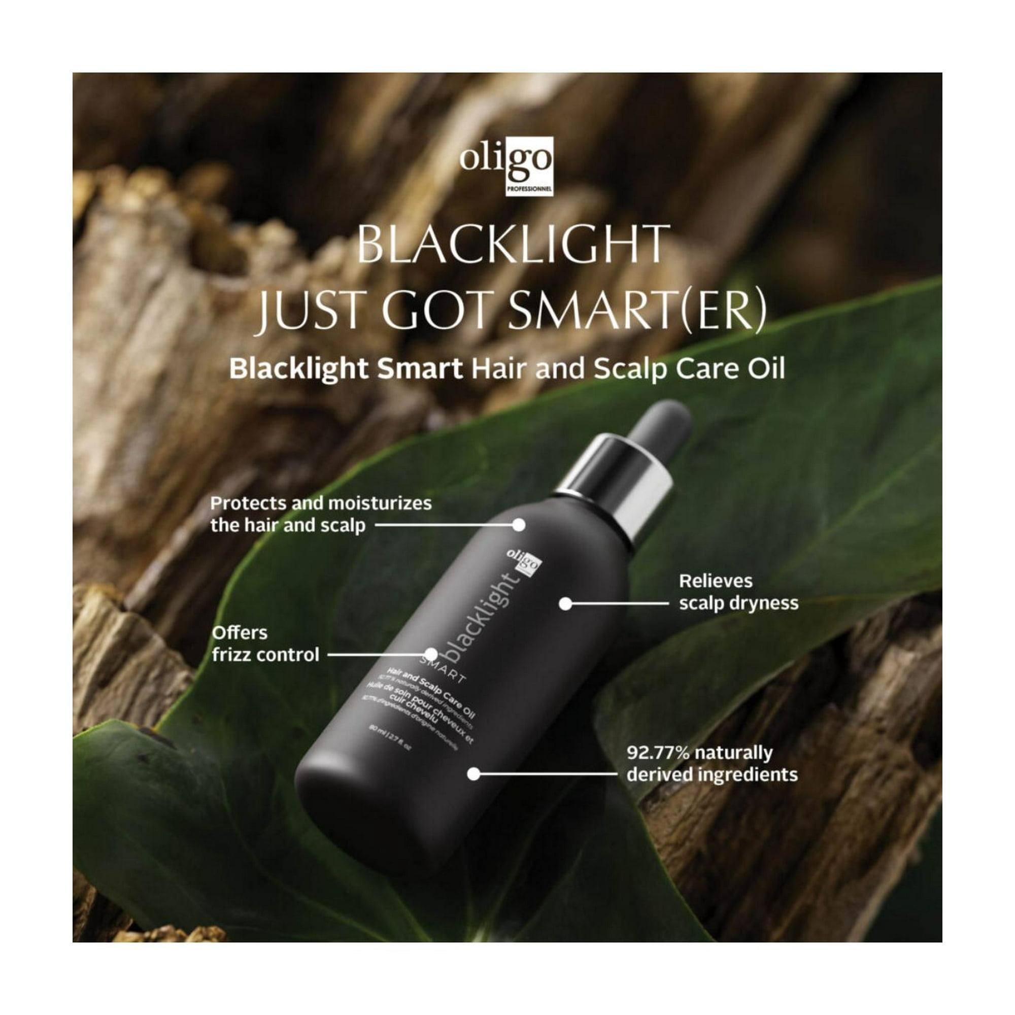 Oligo Professionnel Blacklight Smart Hair and Scalp Care Oil Oligo Professionnel Blacklight Smart Hair and Scalp Care Oil