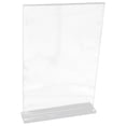 thumbnail image 2 of Miangastore Restaurant Sign Stand Transparent 1Pcs 11.67X8.25X1.57in, 2 of 8