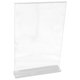 thumbnail image 3 of Soporte de letrero acrílico de letrero de escritorio Menú Menú Mantener el soporte de la pantalla del precio del precio transparente, 3 of 5