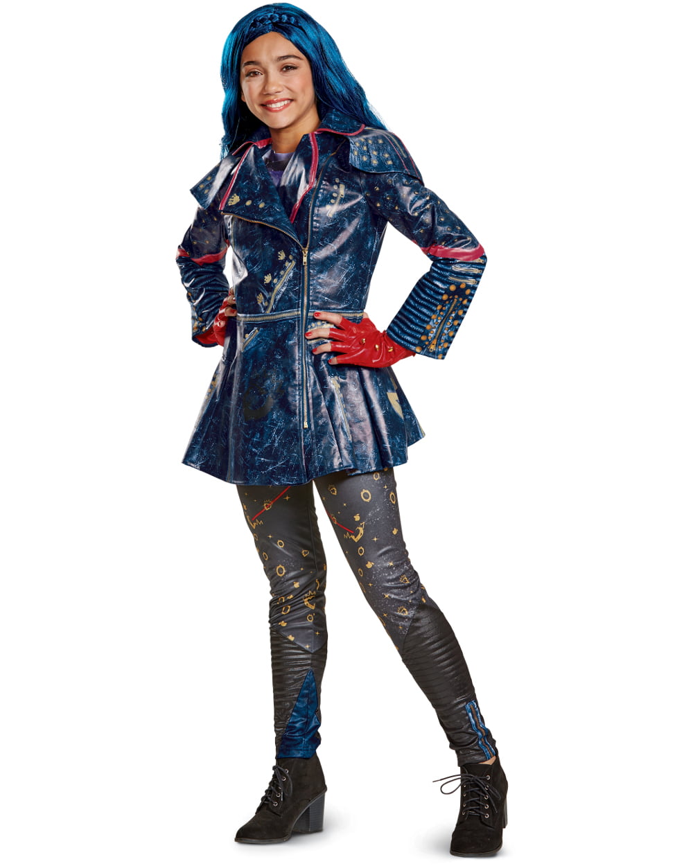Childs Girl's Deluxe Disney Descendants 3 Evie Costume