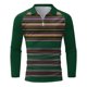 thumbnail image 4 of Tops para hombre Camisas Blusas Elegante Casual Camisas de manga larga Camisa con cuello Impreso Cremallera Cuello vuelto Odeerbi ODB-5, 4 of 5