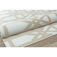 thumbnail image 5 of Rugs America Mika MO30A Milk and Honey Geometric Contemporary Cream Area Rug, 5'x7'6", 5 of 7