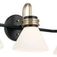 thumbnail image 4 of Farum 3-Light Bathroom Vanity Light in Black, 4 of 4