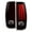 Red Smoke Lens With Chrome Housing, variant on AKKON - For 1999-2002 Chevy Silverado 09-03 GMC Sierra Pickup Truck Smoke G2 LED Tail Lights Brake Lamps Replacement