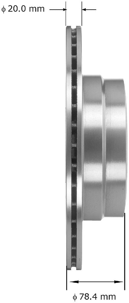 Bendix PRT6091 Premium Brake Rotor