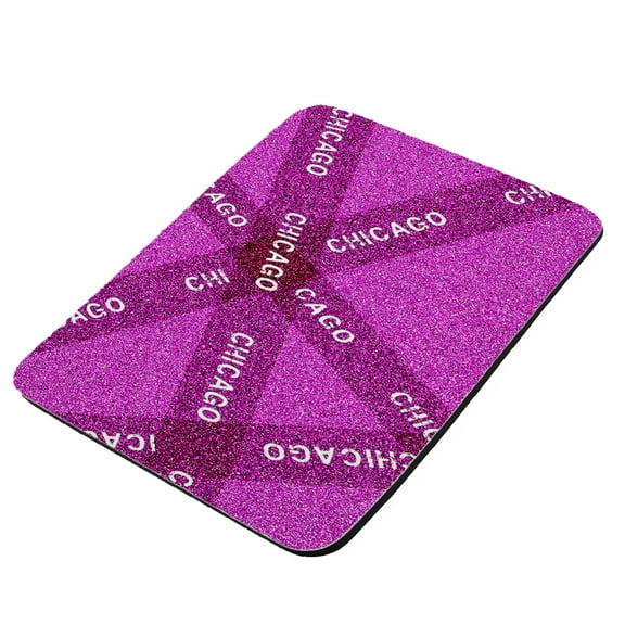 Chicago Pink Pride - KuzmarK Mousepad / Hot Pad / Trivet