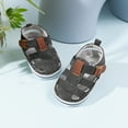 thumbnail image 6 of HsdsBebe Baby Boys Shoes Infant Summer Sandals Closed Toe Shoe for Newborn 0-18 Months, 6 of 9