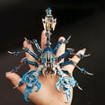 thumbnail image 2 of MACTANO 3D Scorpion Puzzle Metal Model for Teen Adult Blue, 2 of 5
