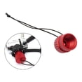 thumbnail image 1 of Baohd Robinet de Réservoir Extérieur Fileté Bouchon Anti-Poussière Plongée Couvercle de Valve de Réservoir Rouge, 1 of 9