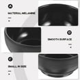 thumbnail image 6 of Raindrops Black Chip and Dip Serving Dish Set, 4-Piece Dipping Bowls for Snacks and Appetizers, 6 of 8