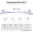thumbnail image 3 of Bifocal Reading Glasses Blue Light Blocking Spring Hinge Readers for Men Women, 3 of 6