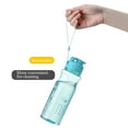 thumbnail image 4 of 650ml Outdoor Travel Multi-color Transparent Large Capacity Plastic Water Cup Water Bottle BLUE, 4 of 8