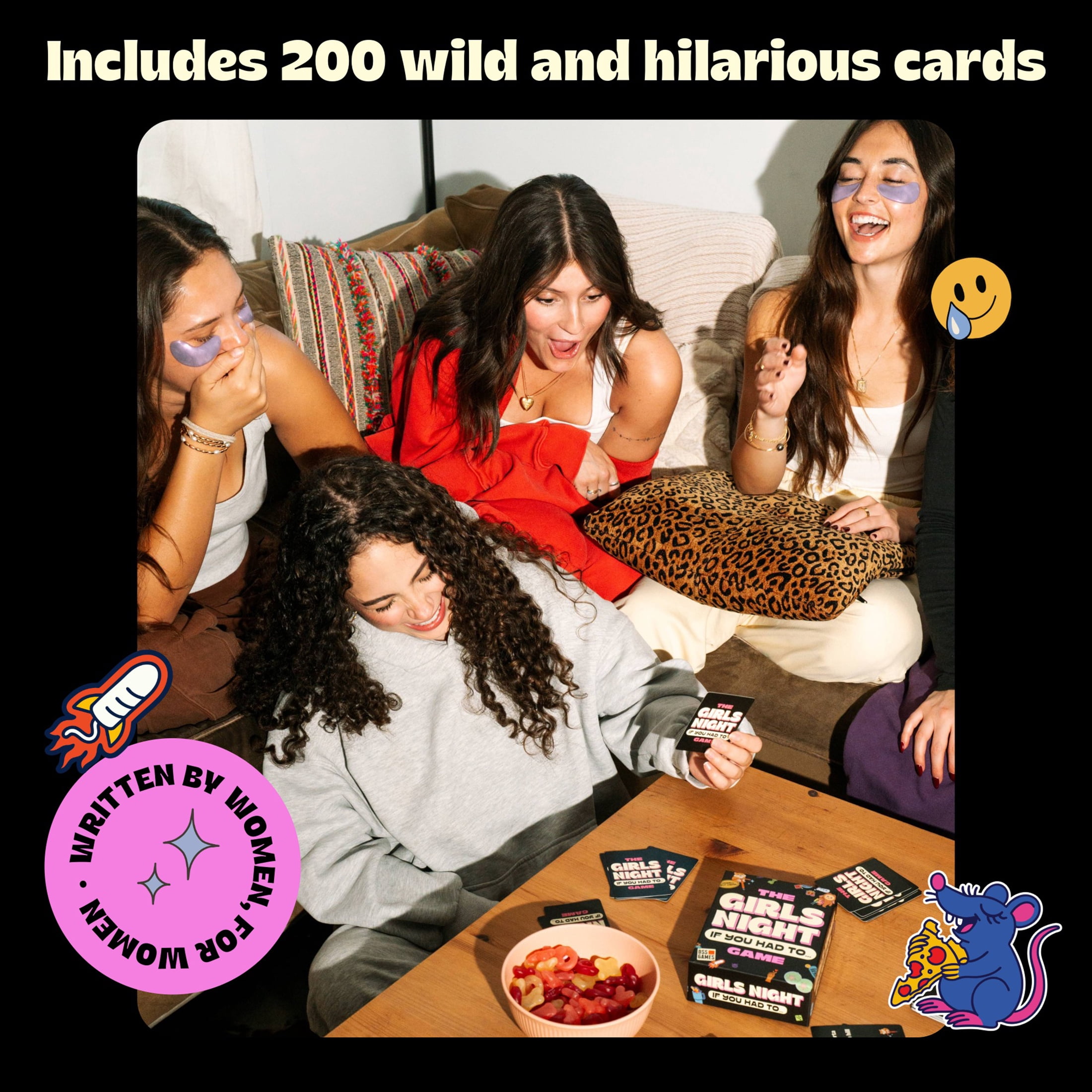 The Girls Night If You Had To Game by DSS Games, Fun Bachelorette Party And Girls Night Card Game