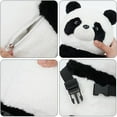thumbnail image 2 of Yvsxxv Car Tissue Holder, Cute Panda Tissue Box Cover Hanging Plush Paper Storage Holder Napkin Box Tissue Dispenser for Home Office Car Decoration, 2 of 7
