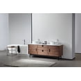 thumbnail image 2 of Portree 72" Walnut Freestanding Bathroom Vanity, 2 of 9