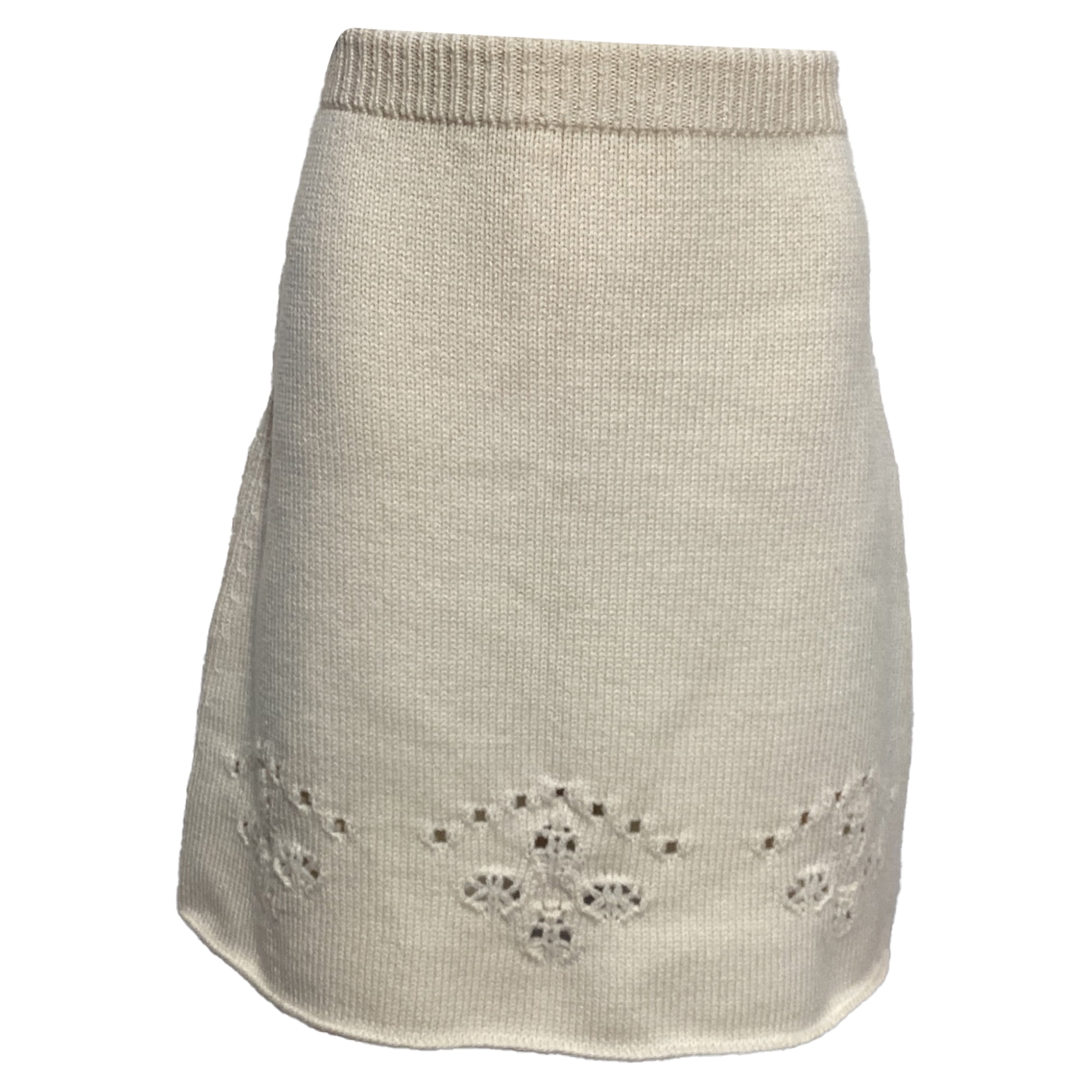 andmary Chloe knit skirt beige
