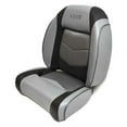 thumbnail image 2 of Lowe Boat Seat Cushions | Two-Tone Gray / Black Wise Marine, 2 of 7