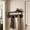 Black-Free Size/BK, variant on Wall Mounted Hook Rack 6 Hook Coat Hanger Rack for Bathroom Kitchen Entryway Hallway Towels Coats Bags Hats Keys Home Organization Space Saving Hanging Storage Renters Dorms Houses Daily Use Rack