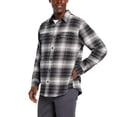 thumbnail image 5 of Orvis Men’s Spread Collar Flannel Shirt (Gray, XX-Large), 5 of 7