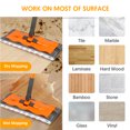thumbnail image 2 of SUGARDAY Microfiber Wet Flat Mops for Hardwood Floors Cleaning Wet Jet Dust Mop with 3 Mop Pads, 2 of 8
